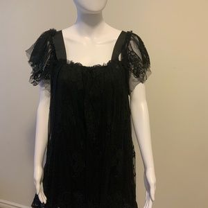 Alexis Lace Cocktail off shoulder dress